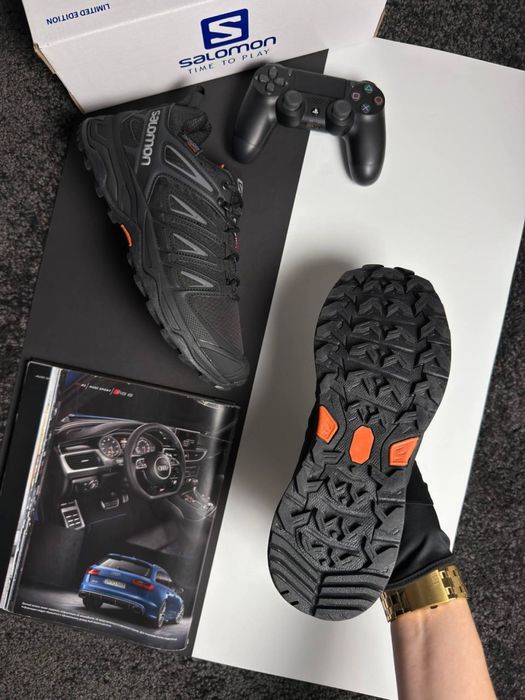 Мужские кроссовки саломон Salomon Speedcross Pro Thinsulate Black White [41-46]