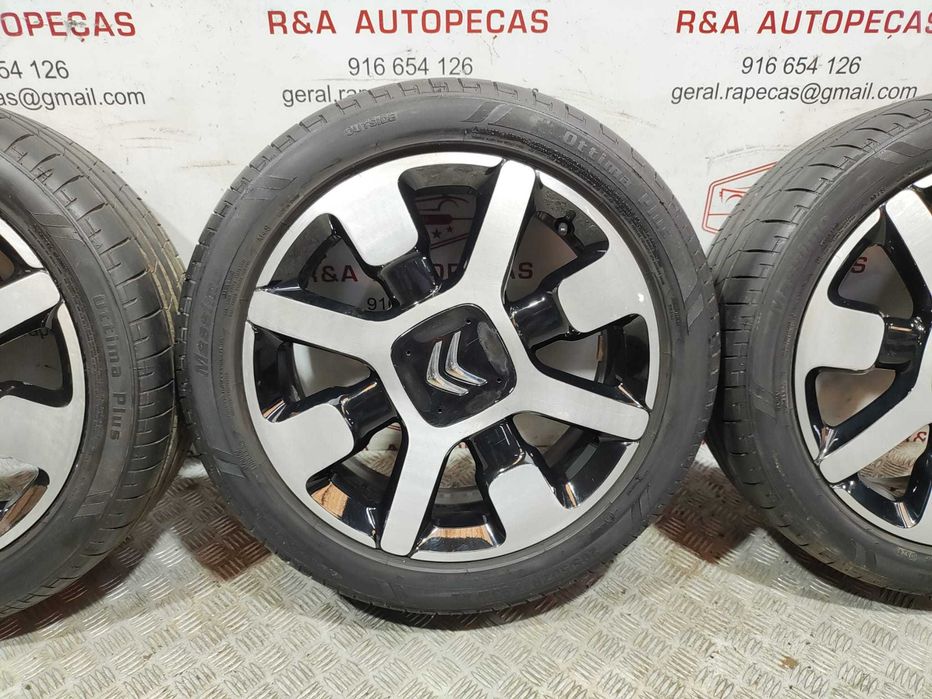 Conjunto Jantes R17 Citroen C4 Cactus de 2014 a 2018 Original