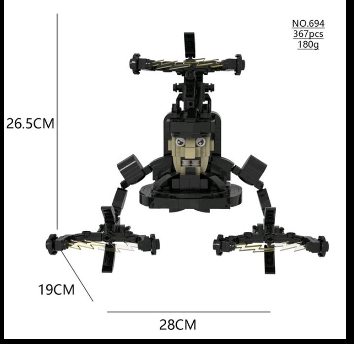 Лего скібіді туалет. Астро Туалетний Скорпіон