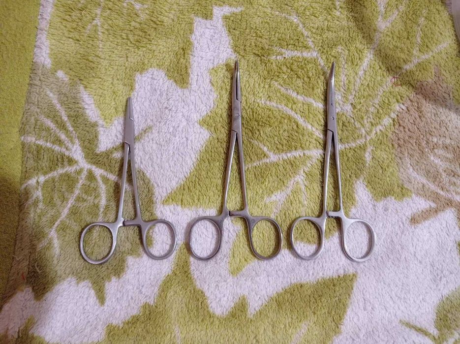 новый медицинский зажим ножницы