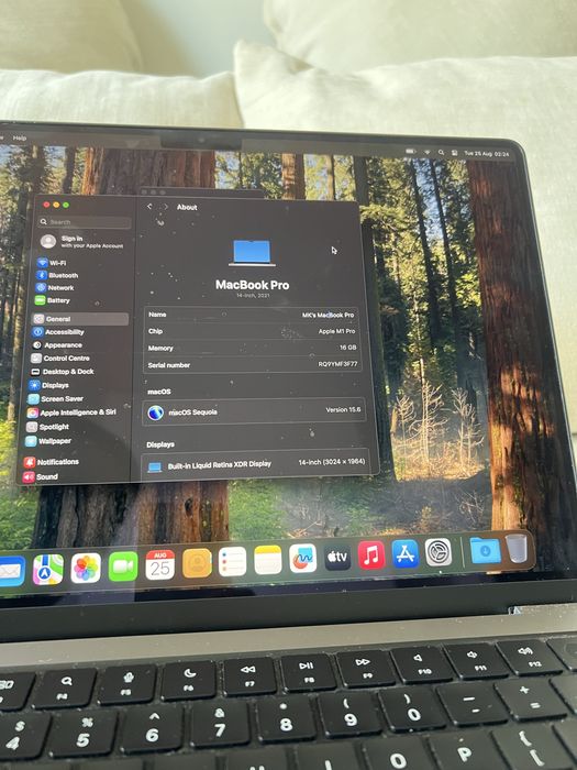 MacBook Pro 14, M1 16GB 1TB