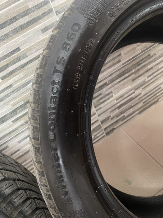 Par Pneus Continental WinterContact TS 860, 225/50/17 XL quase novos!