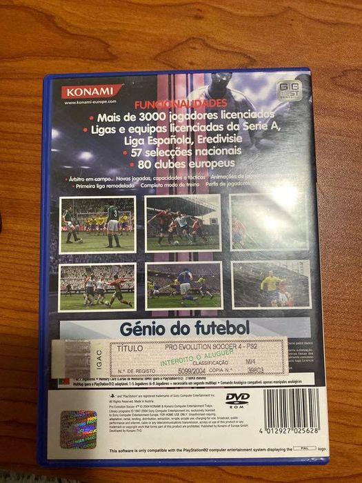 Pro evolution soccer 4 PlayStation 2