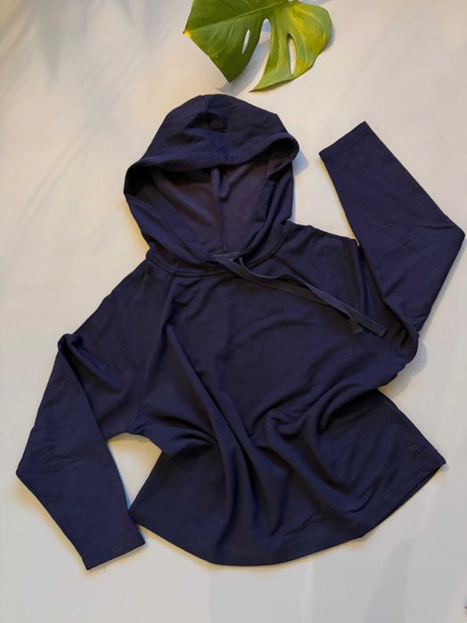 Bawełniana bluza z kapturem, granatowa, Marc O'Polo, rozm. M, nowa