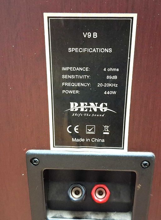 zestaw 5 głośników BENG kino domowe HIFI