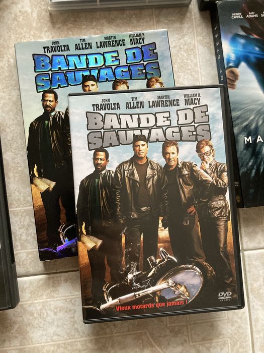 Conjunto de DVD´s filmes clássicos em Francês Wild Hogs Daredevil
