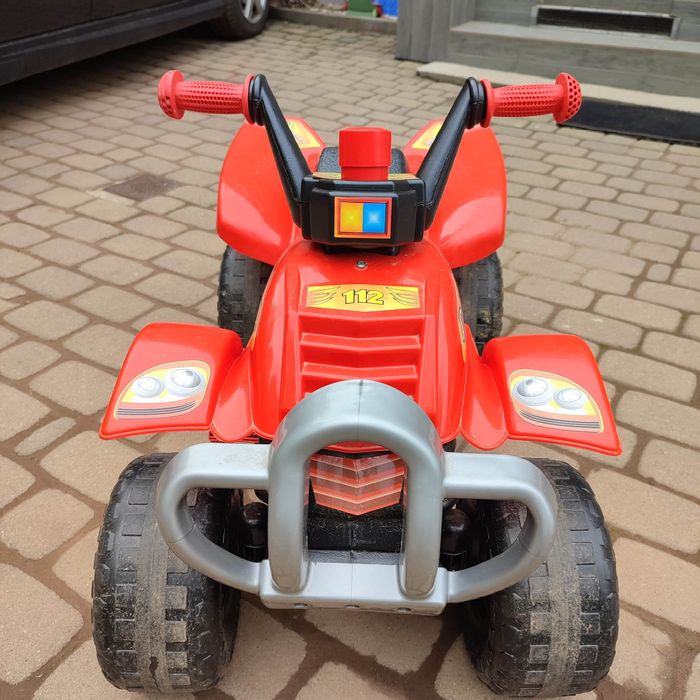 Quad na pedały BJ Plastik czerwony
