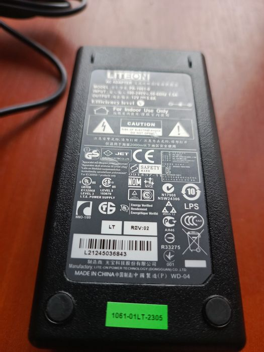 Блок живлення 12в 5а LiteOn  60w