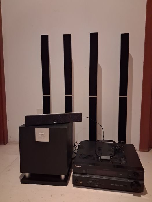 Sistema de som completo 5.1 Pioneer VSX-515