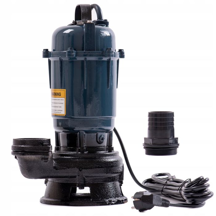 MOCNA Pompa Do SZAMBA z rozdrabniacz nożem do brudnej wody ścieków