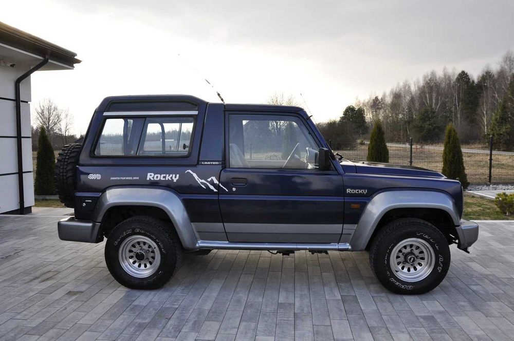 Daihatsu Rocky 2.8 Klima Webasto Cabrio Bulwarówka Wyprawowy Piękny