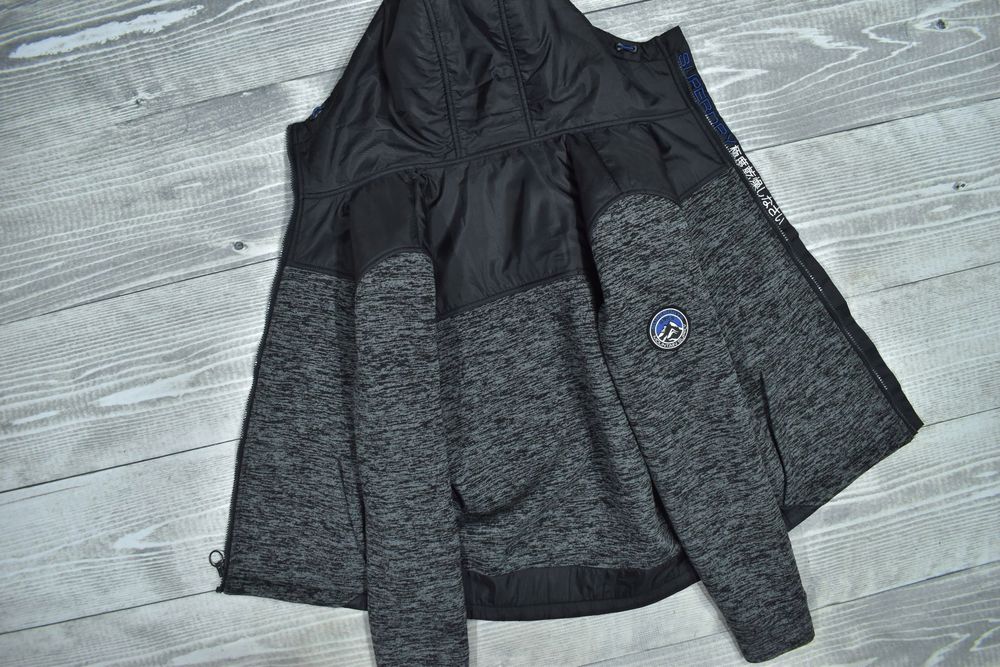 Superdry Mountain International Szara Bluza Męska M