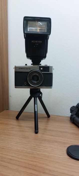 Maquina Fotografia Olympus trip 35