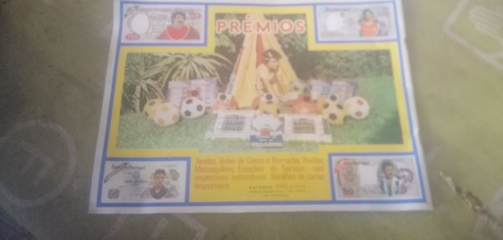 Caderneta de cromos de futebol