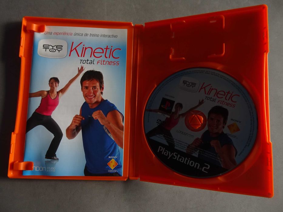 Jogo Playstation 2 PS2 - Kinetic Total Fitness