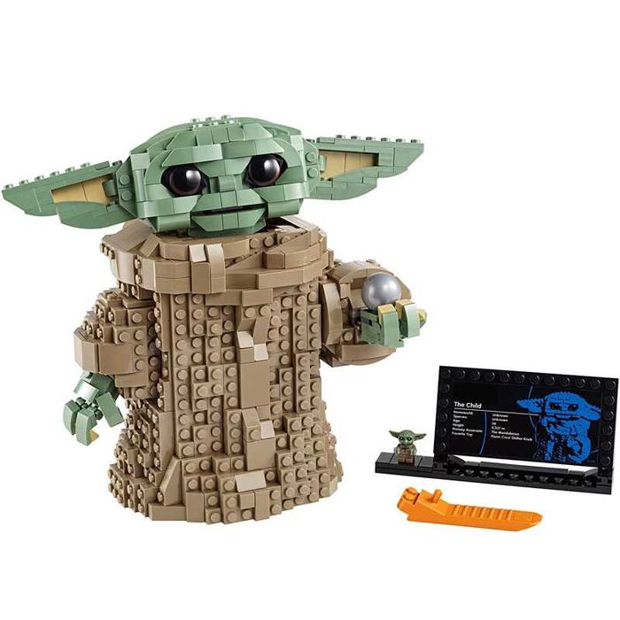 Nowe Klocki Star Wars Mini Yoda Grogu kompatybilne