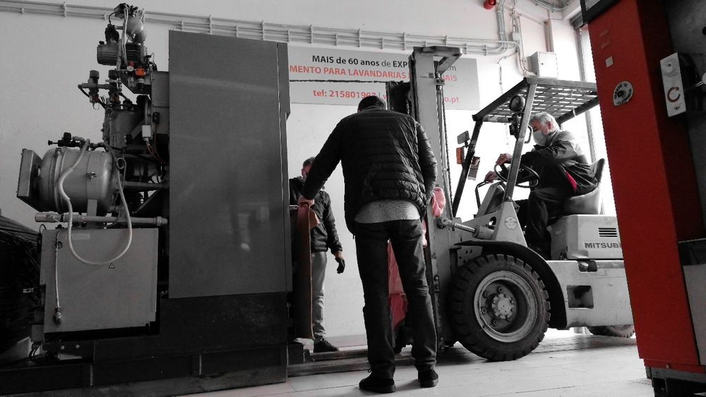 Máquina de lavar roupa industrial Self-service limpeza a seco