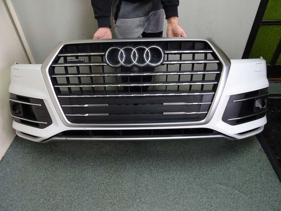 Audi Q7 4M S-line Бампер передний перед рест до рест разборка