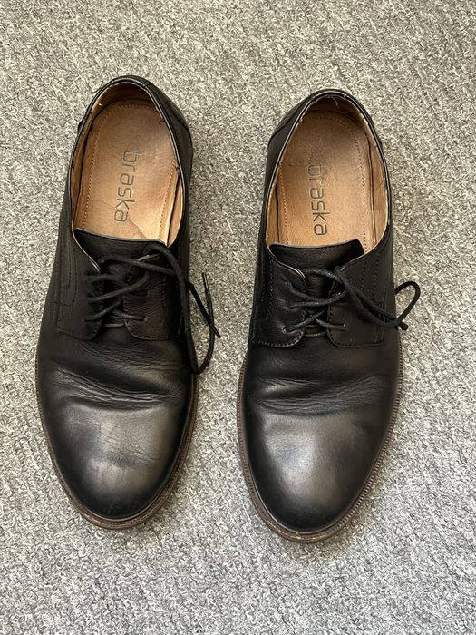 Продам класичні чорні чоловічі туфлі Braska, розмір 42,5