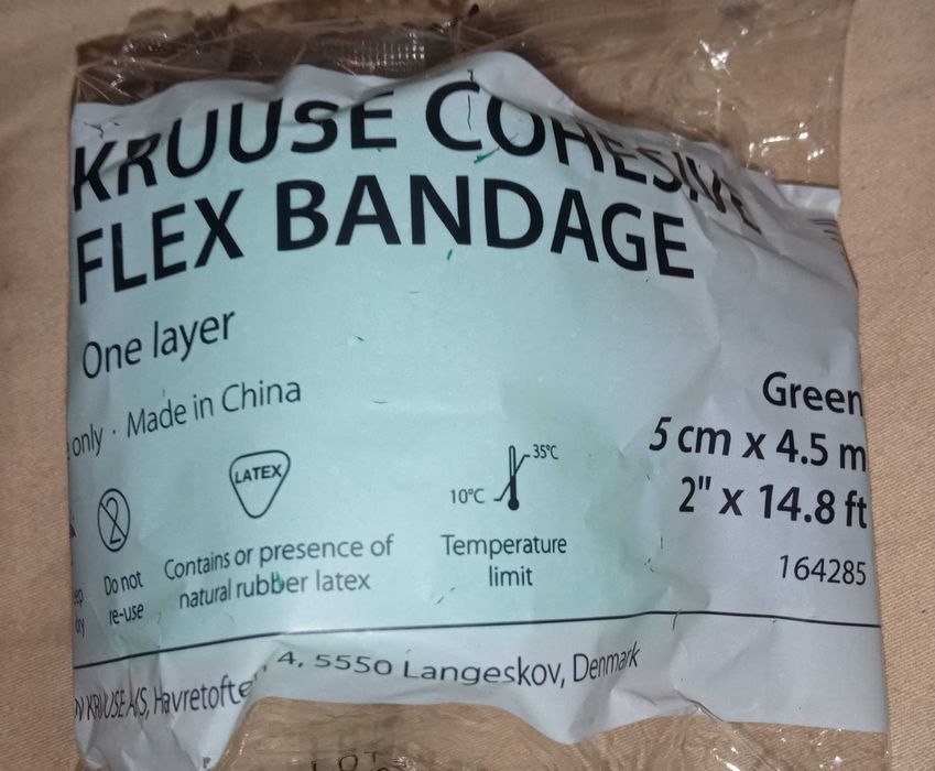 KRUUSE Bandaż samoprzylepny flex kohezyjny
