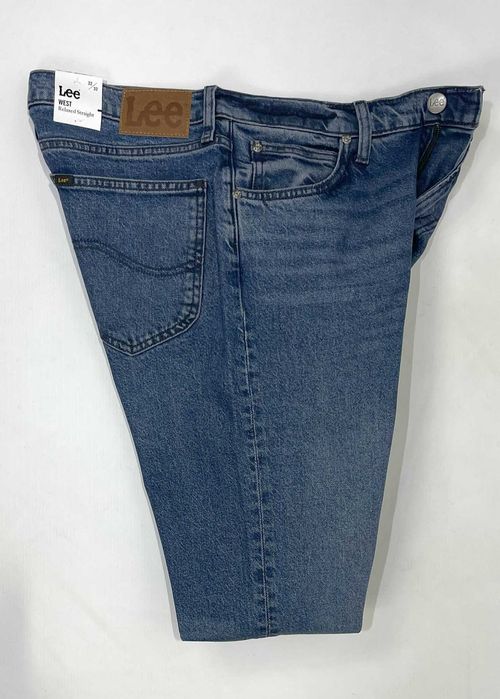 Spodnie męskie jeansy Lee West Blue Abbys W38 L32