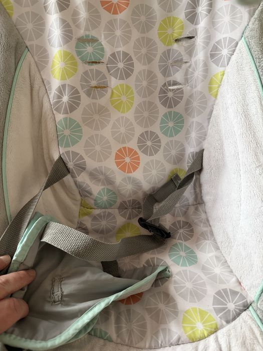 Bujak dla niemowląt huśtawka Ingenuity Swing 'n Go Hugs & Hoots