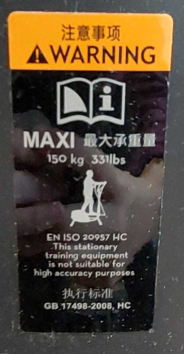 Vende-se Bicicleta Elíptica Domyos 900