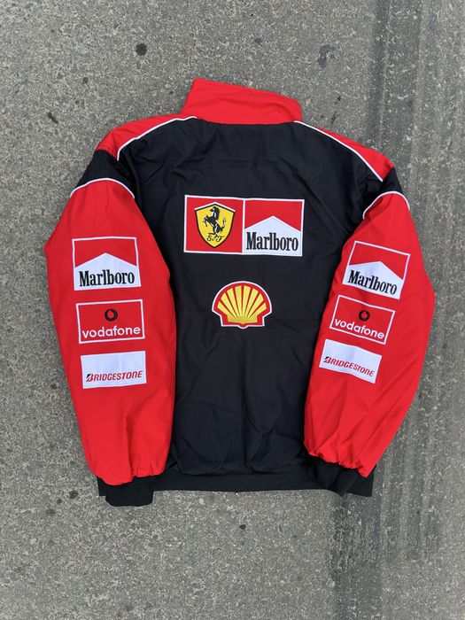 Куртка Бомбер Marlboro formula f1 ferrari red bull чоловіча весняна