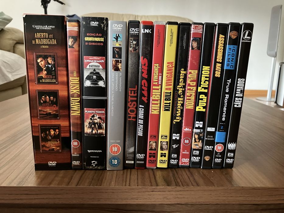Coleção DVDs Tarantino / Rodriguez