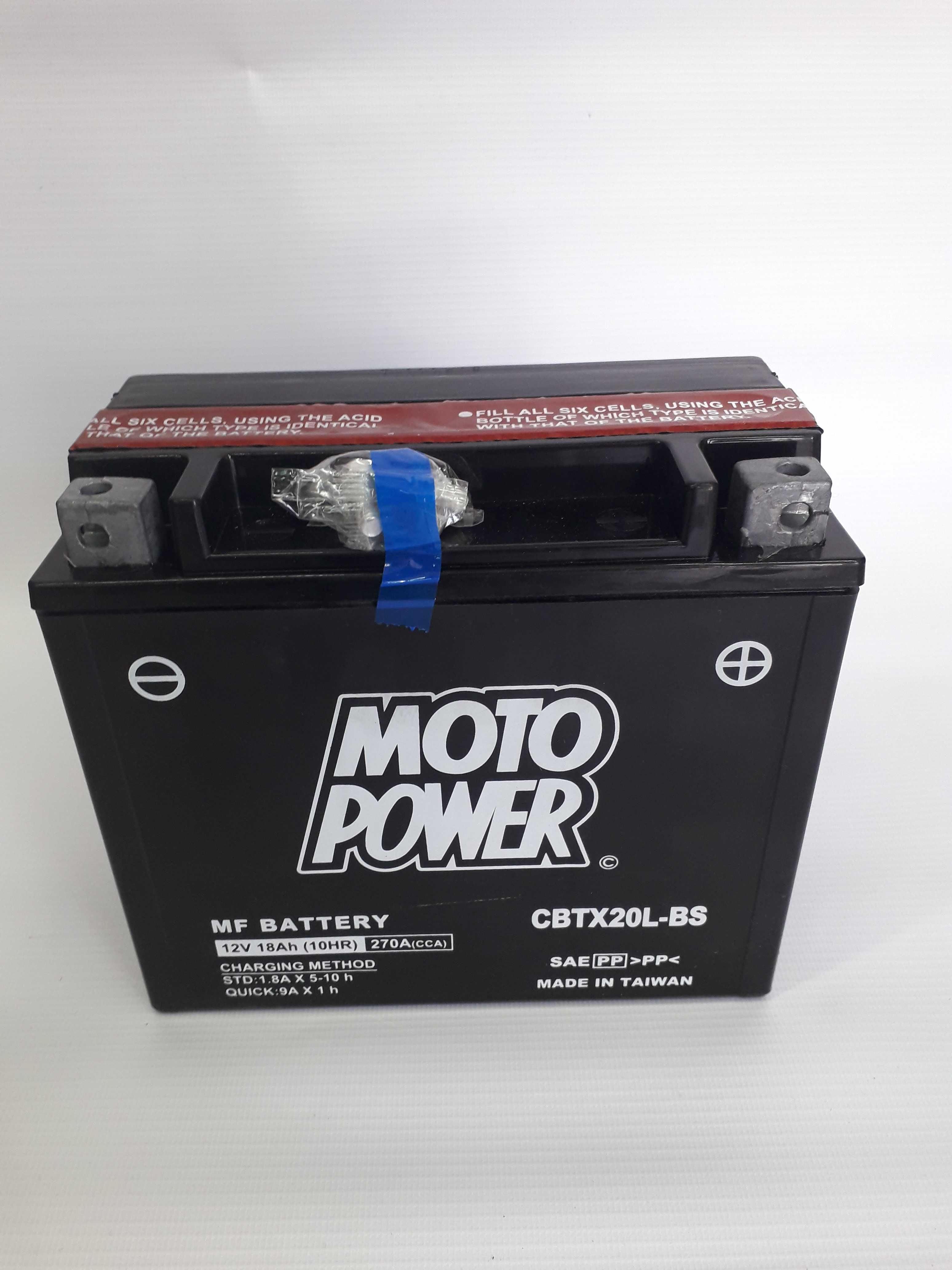 YTX20L-BS BATT MOTO 12V 18AH