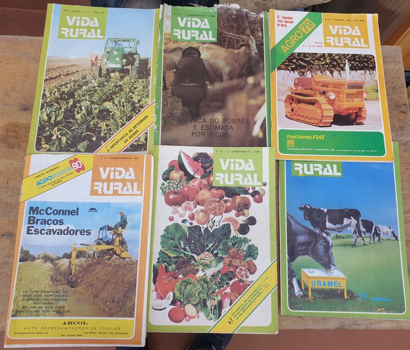 Revistas antigas Agro Animal,Vida Rural