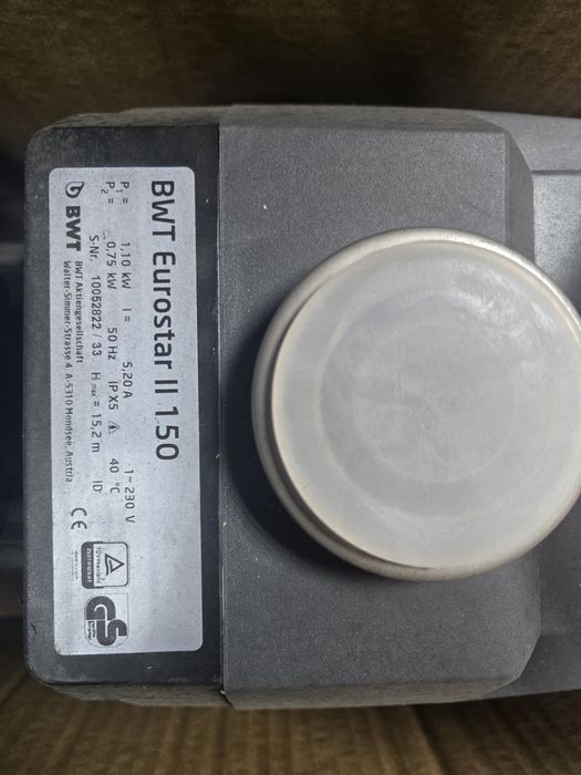 Насос  BWT Eurostar II 150