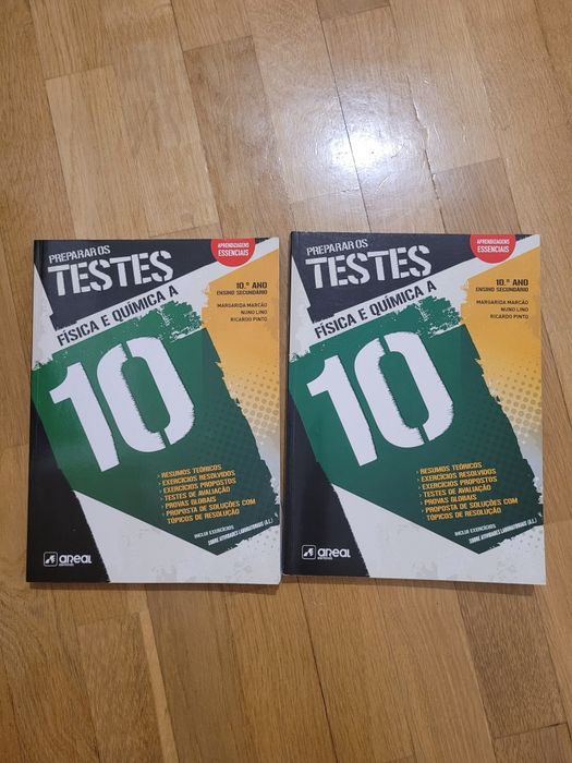 Livros 10°Ano Testes