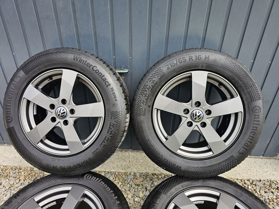 Alufelgi Volkswagen 16" 5x112 Touran Tiguan T-Roc Passat z Oponami