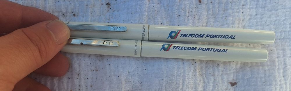 Canetas com Estojo Telecom Portugal