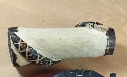 Escultura Cobra / Serpente em Madeira