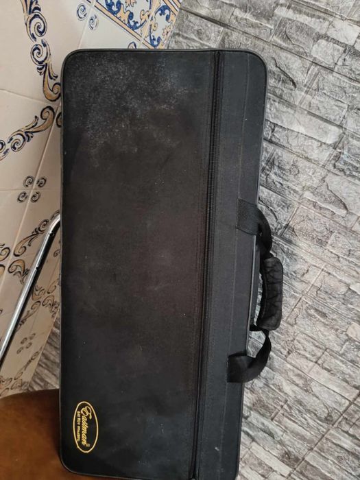 Saxofone alto com 3 meses de uso