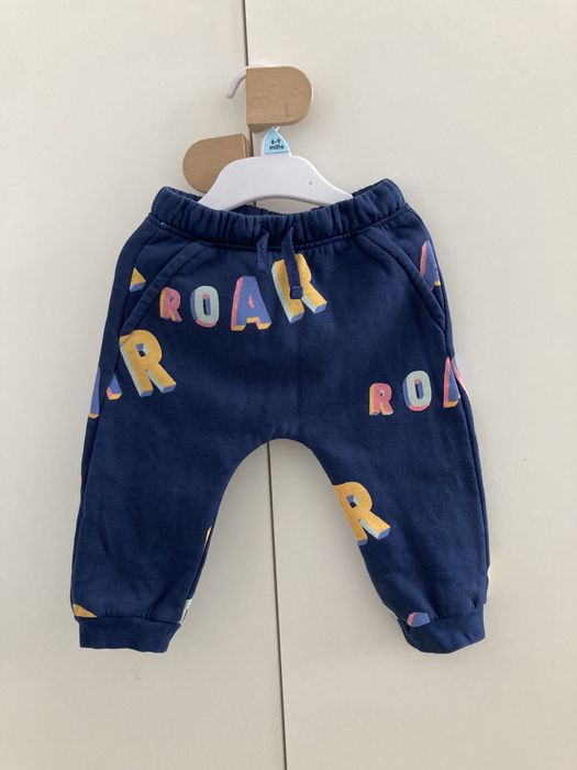 Spodnie dresowe 74/80 M&S na 9/12 mies legginsy