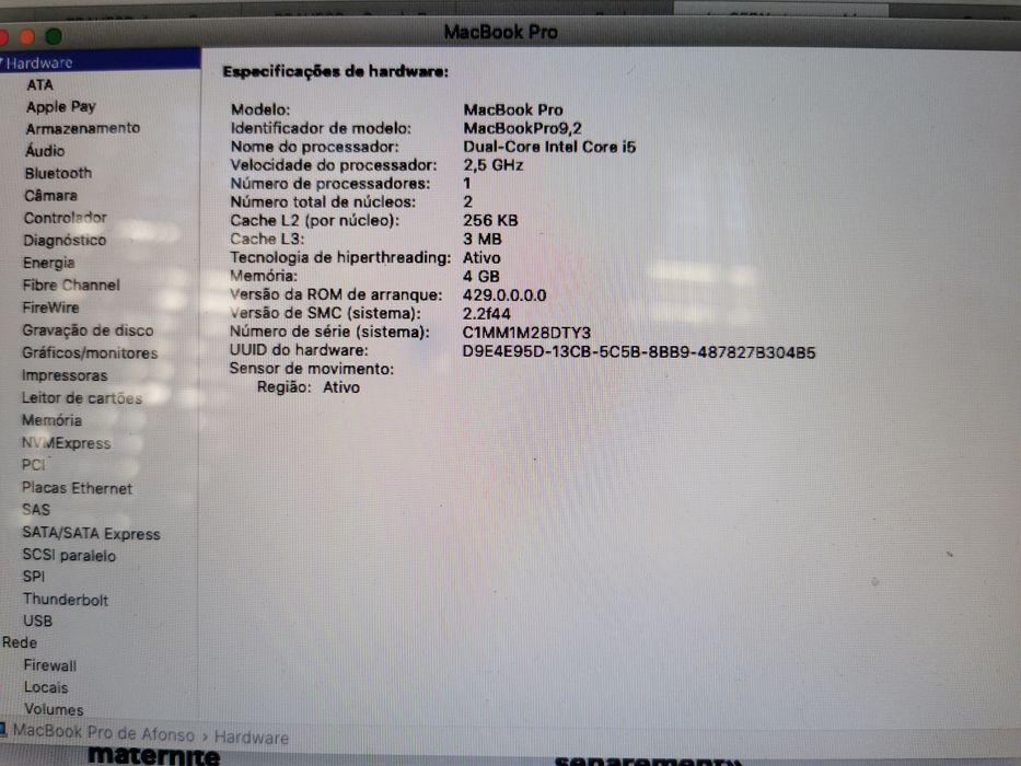 Macbook Pro 9, 2