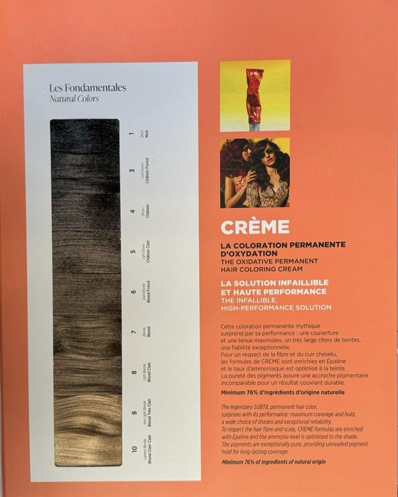 Фарба для волосся Subtil Creme(Франція)