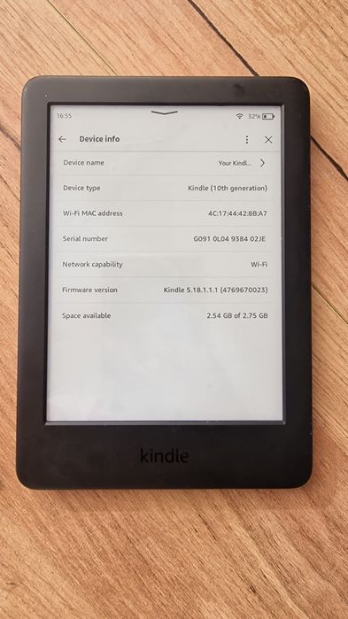 Czytnik ebooków Kindle 10