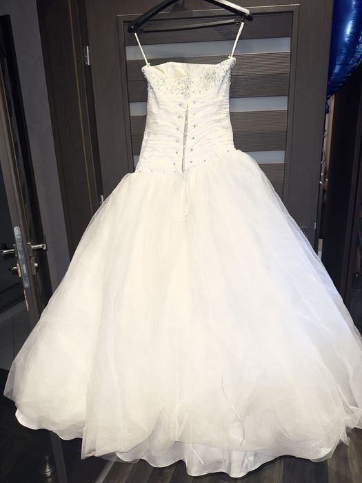 Elegancka Suknia ślubna Isabel xs/s + gratis