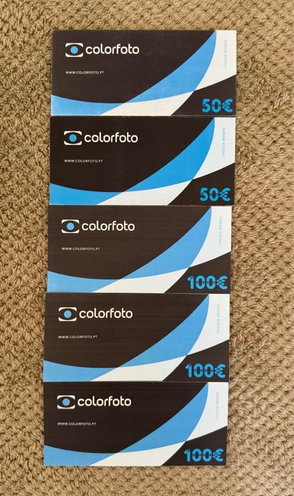 Vales para a loja Colorfoto