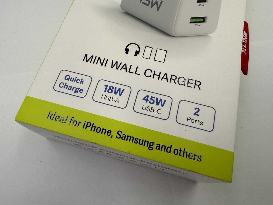 ŁADOWARKA sieciowa XLINE WCG452W 45W GAN BIAŁY od Loombard Jarocin