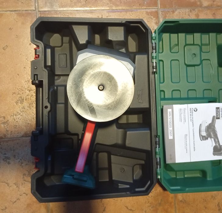 Vibrador a bateria para azulejos parkside 20V