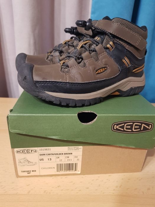 Шкіряні весняні/ осінні ботинки keen ( оригінал), 31р