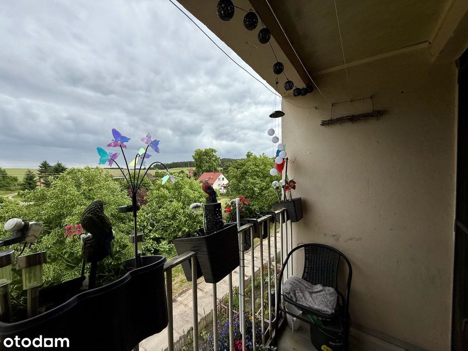 Mieszkanie w Trześniowie | Ośno Lubuskie | 2 pokoje | balkon i ogród