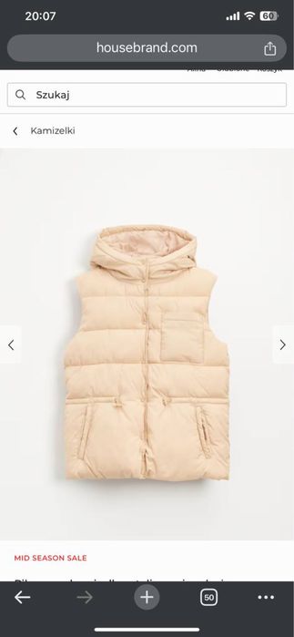 Kamizelka damska marki House