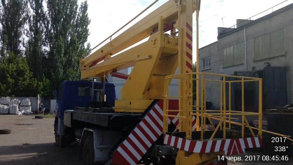 Продам автовишку SKODA (установку) с висотою підйому до 22 метрів