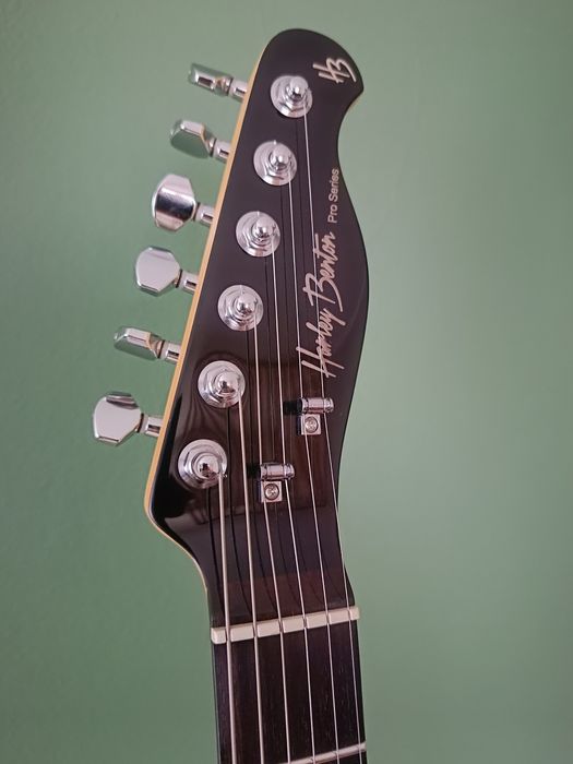 Harley Benton Fusion-T HH EB BK